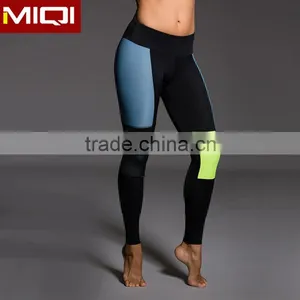 Supplex Stretch Custom Gym Fitness Leggings Pants With OEM Service. thumbnail-1