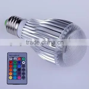 9w RGB Best Selling E27 Led Lamp Bulb thumbnail-1