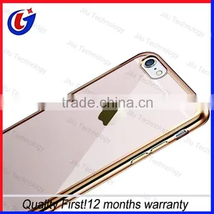 2016 New Colorful Transparent Tpu Case Bumper for Iphone 6 Case Back Cover thumbnail-2