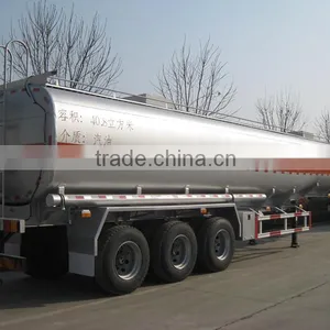 35cbm Dual-axle Fuel Tank Semi-trailer to Transport Fuel and Oil thumbnail-4
