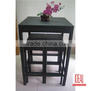 Manufacturer Wholesale Garden Dining Set Cast Aluminum Garden Furniture/bronze Metal Dining Set thumbnail-6