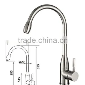 SUZAN(2203) Good Quality Modern Lead Free SUS304 Stainless Steel Kitchen Faucet&mixer(2203) thumbnail-1