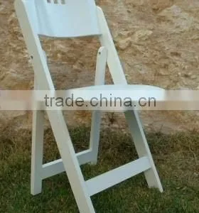 New Style White Birch Wood Folding Chair thumbnail-1