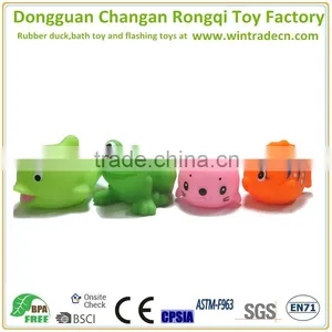 Soft Rubber Squirter Custom Bath Toy/squeaky Bath Toy Set thumbnail-1