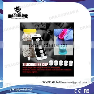 Wholesale Tattoo Supplies Hot Sale Silicone Tattoo Ink Cups (One Size) thumbnail-4