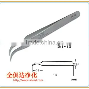 Electrical Stainless Steel Precision Tweezers thumbnail-2