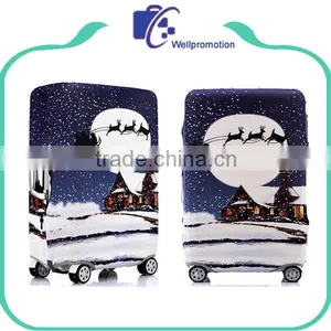 Custom Elastic Waterproof Protective Luggage Cover Spandex thumbnail-1