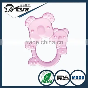 BPA Free Wholesale Funny Koala Shape Silicone Teether for Children thumbnail-1