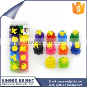 Top Products Hot Selling New 2016 10pcs Finger Paint Puzzles With EVA Stamp thumbnail-1