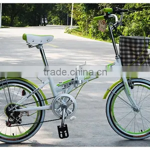Folding Bicycles 20-Inch Variable Speed Cycling Students Mini Ultra-Portable Ladies Cars Sell Like Hot Cakes! thumbnail-3