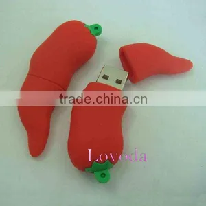 Stock Usb Stick Chili Shaped Wedding Favors Usb/usb Flash Drive no Housing Wholesale LFN-201 thumbnail-1