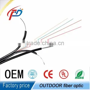1 2 4 Cores FTTH Outdoor FRP LSZH Sheath Self-supporting Finished Drop Cable thumbnail-5