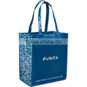 Laminated Non-Woven Portrait Tote thumbnail-1