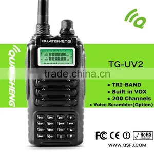 CE Certificated Dual Band Voice Scrambler Walkie Talkie TG-UV2 thumbnail-1