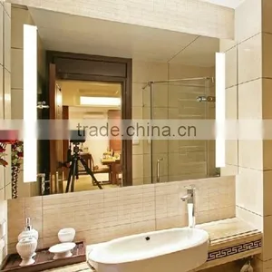Lamxon Lighted Hotel Bathroom Mirror ,backlit Bathroom Vanity Sink Illuminated Mirror thumbnail-1