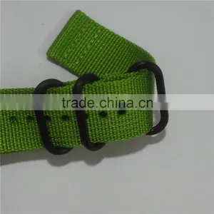 Two Piece PVD Black Zulu Quick Release Watch Band Extenders thumbnail-3