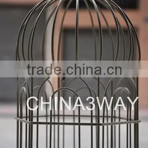 Small Metal Garden Decorative Bird Cage thumbnail-2