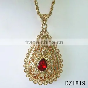 Turkish Jewelry Gold Plated Pendant Islamic Pendant thumbnail-1