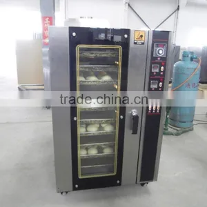 2016 10 Trays Big Capacity Commercial Baguette Gas Oven Convection Oven With Steam Function thumbnail-2