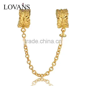 2016 New Design S925 Silve Safety Chain Metal Charms thumbnail-1