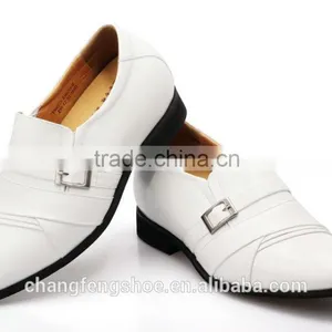 Latest Model Men White Dress Shoes Genuine Leather Wedding Shoes thumbnail-5