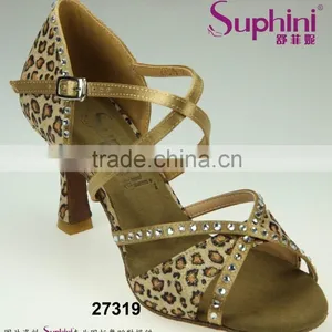 Leopard Character Latin Dance Shoes for Women thumbnail-1