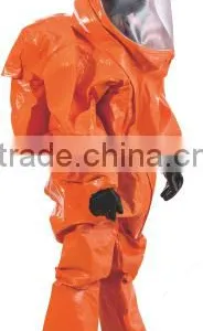 The Latest Orange Hot Sale Heavy-duty Chemical Protective Suit thumbnail-1