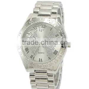 Hot Selling Fashion Design Colorful Map Dials Good Qiality Alloy Bracelet Watches Ladies Women thumbnail-3