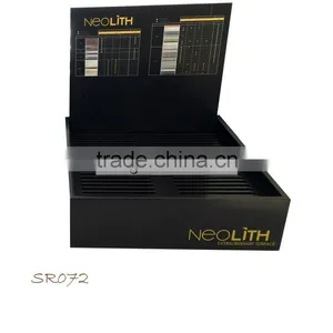 Counter Wooden Display Box for Marble Granite Quartz Tiles Stone Samples PB072 thumbnail-1