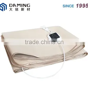 Skin Care Cotton Fabrics Dual Heating Zone Double Bed Electric Heating Blanket thumbnail-1