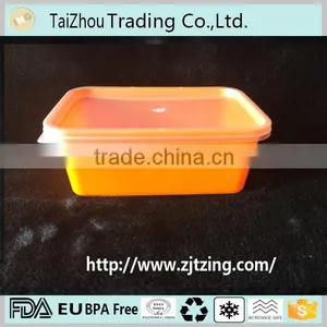 Disposable Plastic Food Container Take Away Meal Box thumbnail-1