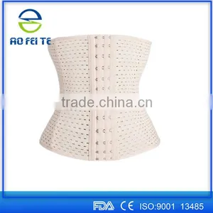 Black Cotton Waist Shaping Corsets, Waist Trimming Corsets for Perfect Shape thumbnail-5