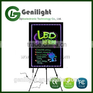 New Invention 2016 Best Sell 60*40cm Acrylic Led Writing Board thumbnail-2