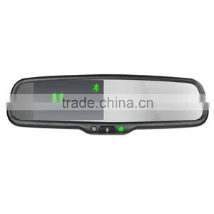 Bluetooth Handsfree Car Kit Rearview Mirror With Back up Display thumbnail-2