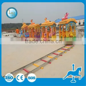 Kids Ride Elephant Train!!! China Factory Fairground Attraction Amusement Park Train Ride for Sale thumbnail-5