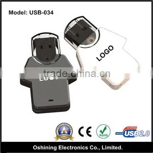 2016 New Product Wholesale T-shirt Shape Usb Flash Drive Free Samples Jersey Pendrive Made in China (USB-034) thumbnail-1