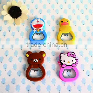 Eco-friendly Promotion Soft PVC Beer Bottle Opener thumbnail-4