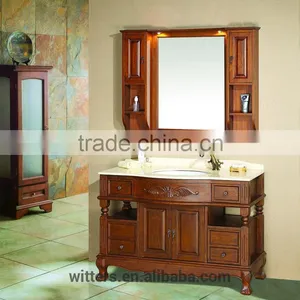 Banjo Bathroom Furniture for Dark Wood Vanity Units as Kitchen Cabinets WTS308 thumbnail-3