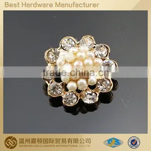 2014 Custom Color Elegant Design Alloy Rhinestone Sewing Button thumbnail-1