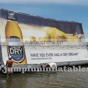 Air-tight Inflatable Floating Billboard Removable Advertising Banner Water Advertising Equipments thumbnail-1