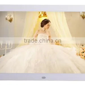 Black White 1280*800 12inch 16:9 Advertising Player With Remote Control thumbnail-1