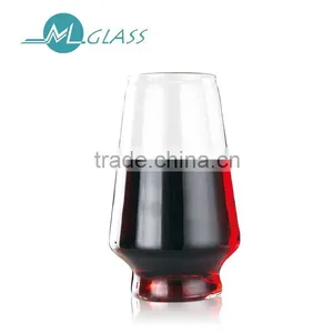 400ml High Borosilicate Antique Colored Wine Glass Cups With Led Light N6442 thumbnail-1