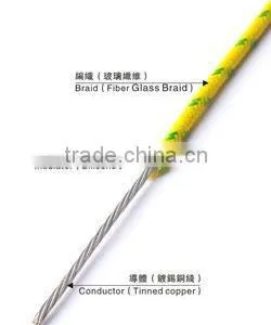 VDE H05SS-F Fiber Glass Braid Copper Wire thumbnail-1