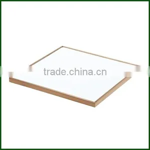 2016 Hot Sale Modern Furniture Custom Cut Carrara Marble Inlay Table Top Dining Table thumbnail-1