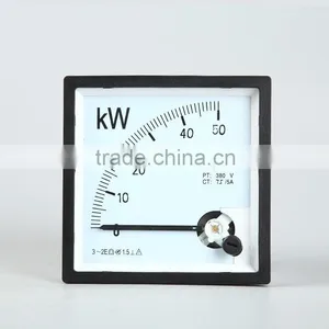 SQ96-KW PT380V CT75/5A Three-phase Power Meter 96*96 Three-phase Four-wire Active Power Meter thumbnail-1