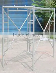 China Top Manufactured Steel H Frame Scaffolding For Sale (Frame Types of Scaffolds) thumbnail-1