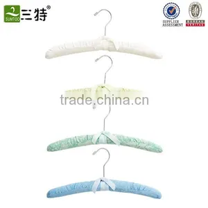 Padded Baby Satin Hangers thumbnail-1