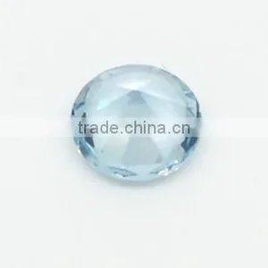 Loose Round Cut Spinel Light Blue Sapphire 1.0mm thumbnail-3