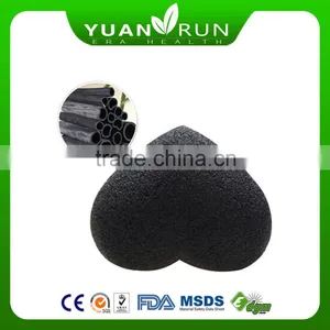 Charcoal Konjac Sponge Face Cleaning and Massaging Konjac Sponge thumbnail-1