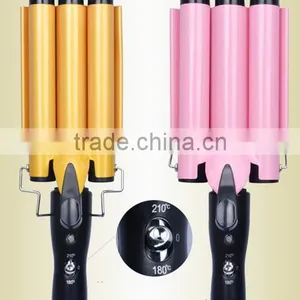 Curve Soft Curl Iron Intelligent Automatic Vertical Ceramic Hair Curling Iron thumbnail-1